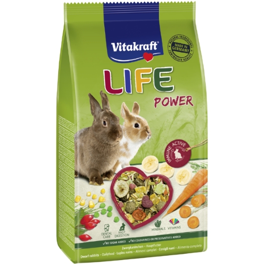 Aliment Pour Lapin Nain Mélange Carotte Sans Sucre Ajouté Life VITAKRAFT