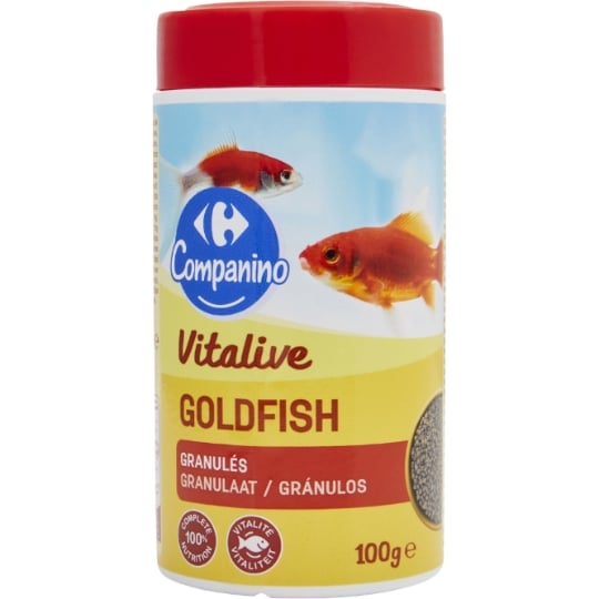 Aliment Granulés Complet Pour Poisson Rouge Vitalive Goldfish CARREFOUR