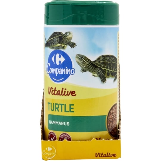 Aliment Gammarus Complet Pour Tortue Aquatique CARREFOUR