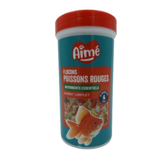 Aliment Flocons Complet Pour Poisson Rouge AIME