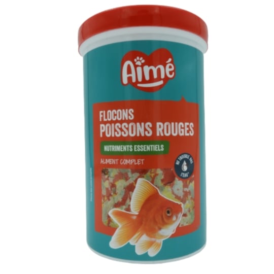 Aliment Flocons Complet Pour Poisson Rouge Nutriments Essentiels AIME