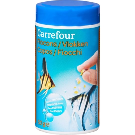 Vitalive - Aliment complet pour poissons exotiques Flocons Complet Pour Poissons Exotiques Vitalive COMPANINO