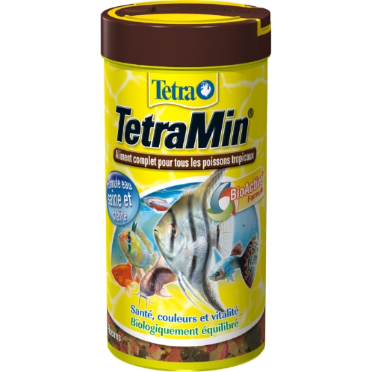 Aliment Granulés Complet Pour Poissons Tropicaux Santé Couleur Vitalité Bio Active Tetramin TETRA