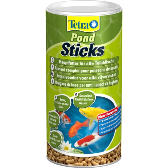 Aliment Sticks Complet Pour Poisson De Bassin Santé Eclat Des Couleurs Eau Claire Pond TETRA