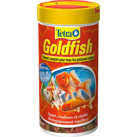 Aliment Flocons Complet Pour Poisson Rouge Santé Eclat Des Couleurs Eau Claire Goldfish TETRA