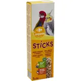 Friandise Sticks Pour Grandes Perruches Et Perroquets Sans Colorants Fruits CARREFOUR COMPANINO