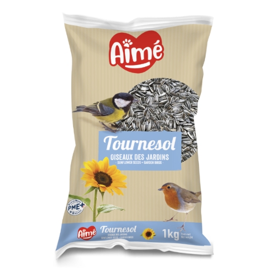 Aliment Graines de tournesol pour oiseaux AIME