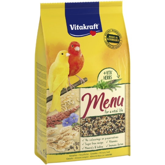 Aliment Complet Graines Pour Canaris Menu Premium VITAKRAFT