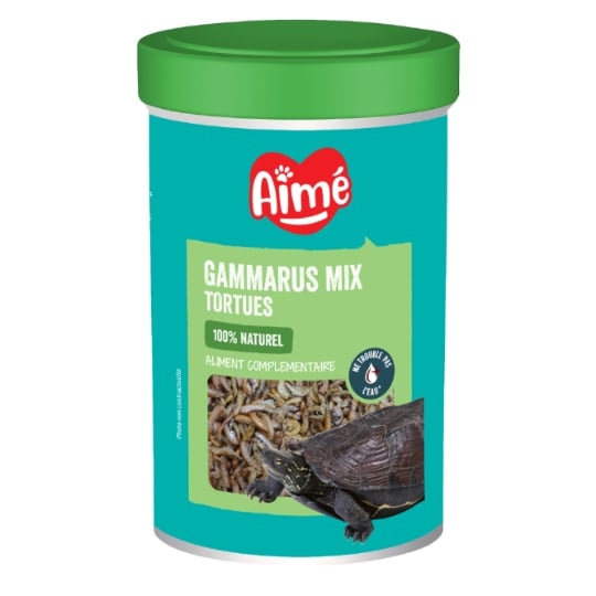 Aliment Crevettes Séchées Gammarus Pour Tortue D'eau AIME