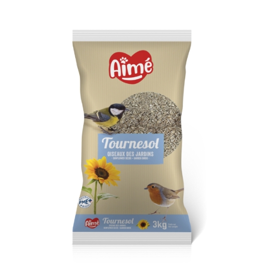Aliment Graines de tournesol pour oiseaux AIME