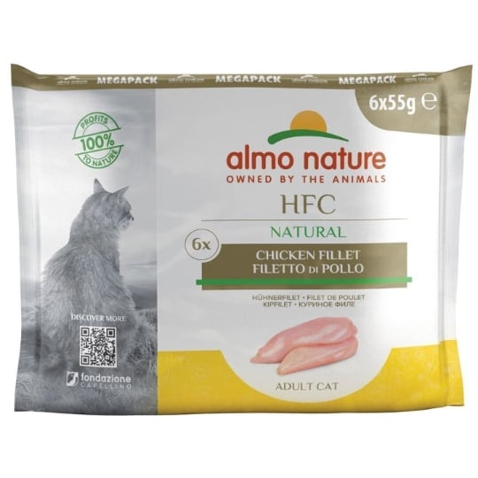 Almo Nature Chat Hfc Megapack Sachet 6 X 55 G - Poulet ALMO NATURE