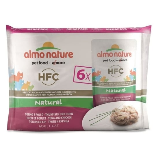 Almo Nature Chat Hfc Megapack Sachet 6 X 55 G - Poulet Thon ALMO NATURE