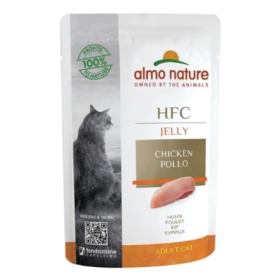 Almo Nature Chat Hfc Jelly Poulet À Pochon - 55 G ALMO NATURE