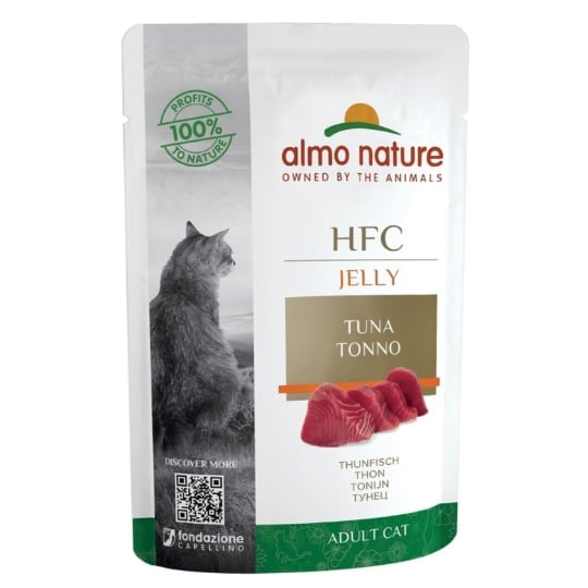Almo Nature Chat Hfc Jelly Thon Pochon - 55 G ALMO NATURE