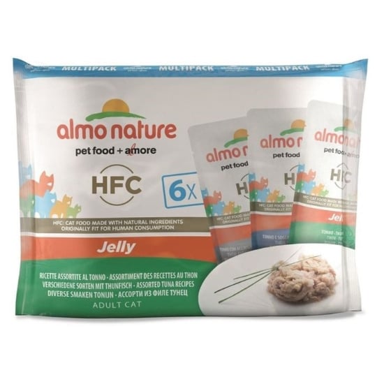 Almo Nature Chat Jelly Hfc Multipack 3 Saveurs 6 X 55 G - Thon ALMO NATURE