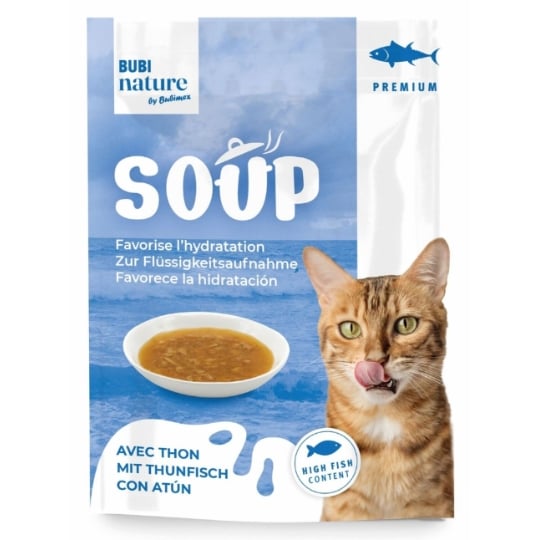 Bubimex Chat Soupe Bubi Nature Thon Sachet - 50 G BUBIMEX