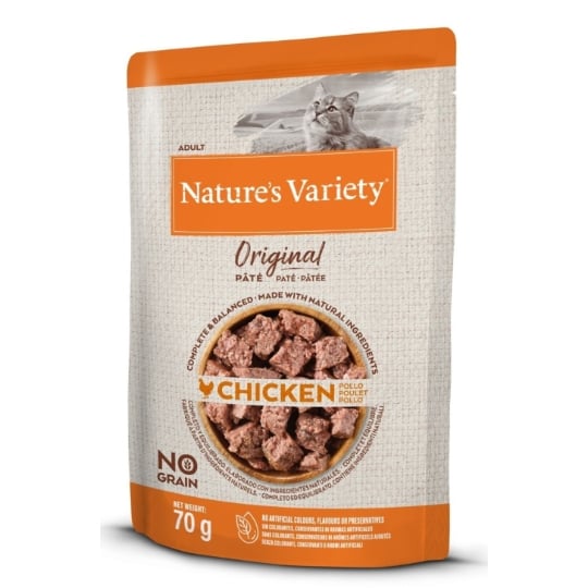 Nature's Variety Original Chat Adulte Poulet - Sachet - 70 G Nature's Variety