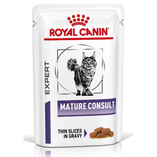 Royal Canin Expert Chat Mature Consult Emincé - 12 X 85 G Royal Canin Vétérinaire