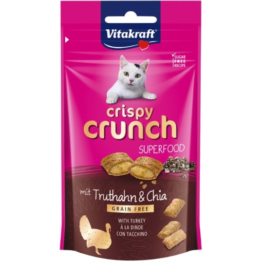 Friandises Pour Chat Adulte Superfood Dinde Chia VITAKRAFT VITAKRAFT