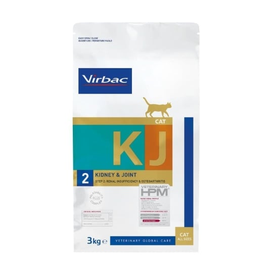 Virbac Veterinary Hpm Chat Kj2 Kidney & Joint - 3 Kg VIRBAC