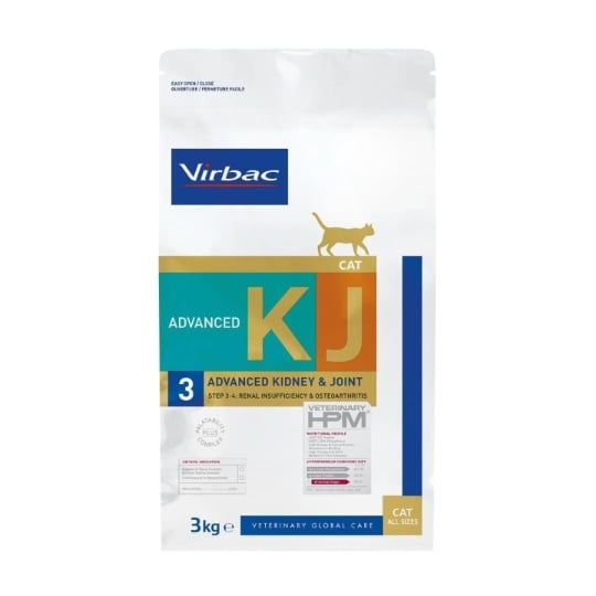 Virbac Veterinary Hpm Chat Kj3 Adv. Kidney & Joint - 3 Kg VIRBAC
