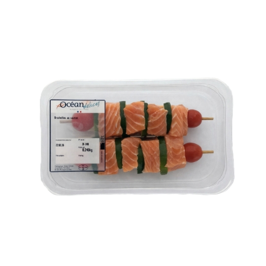 Brochettes au Saumon OCEAN DELICES
