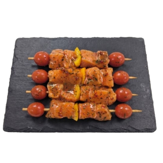 Brochette de Saumon à la Provençale