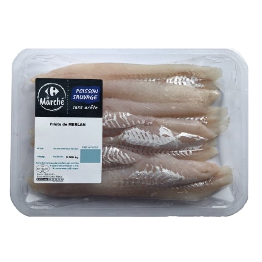 Filet de merlan CARREFOUR LE MARCHE