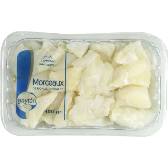 Morue dessalée morceaux GAYTAN