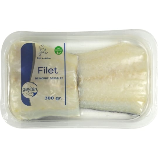 Filet de morue dessalée GAYTAN