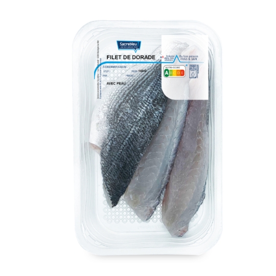 Filets de Dorade avec Peau sans Arêtes SACREBLEU