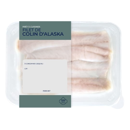 Filets de Colin d'Alaska