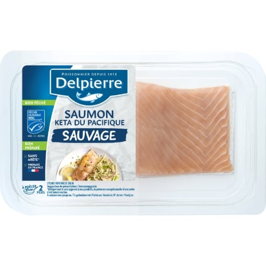Filet de Saumon Sauvage Salé DELPIERRE