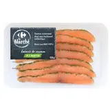 Emincés de Saumon à l'Aneth CARREFOUR LE MARCHE