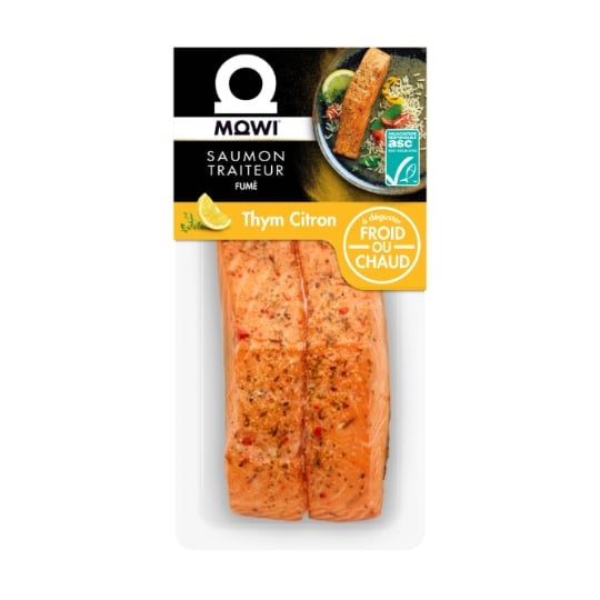 Saumon fumé  thym et citron  MOWI