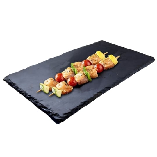 Brochette de saumon marinée provençale