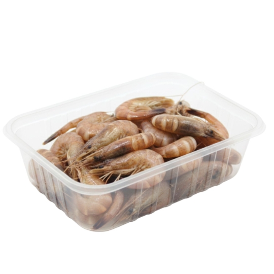 Crevettes grises cuites