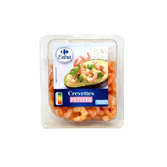 Crevettes Petites Décortiquées Cuites CARREFOUR EXTRA