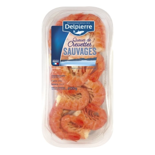 Queues de Crevettes Sauvages DELPIERRE
