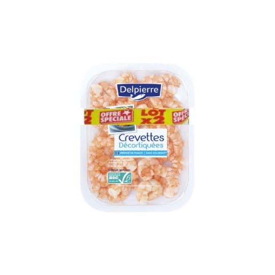Crevettes Décortiquées ASC DELPIERRE