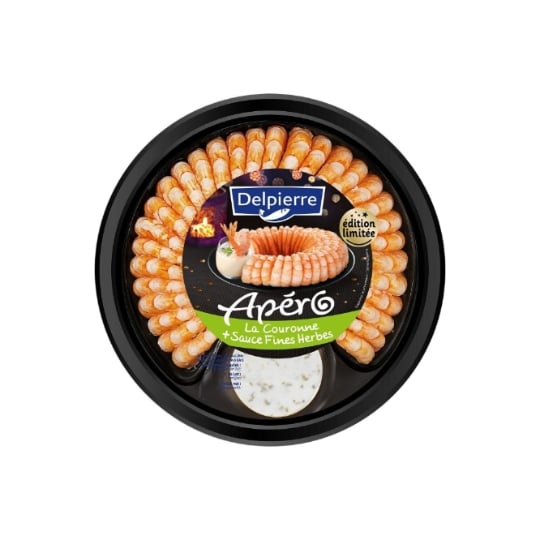 Crevettes en Couronne Sauce Fines Herbes DELPIERRE