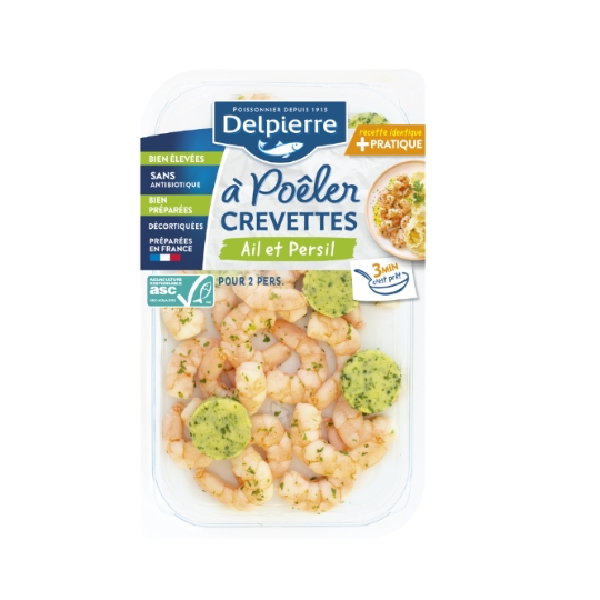 Crevette Décortiquées Cuites réfrigérées DELPIERRE