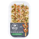 Brochettes de Crevette Sauce Provençale CARREFOUR LE MARCHE