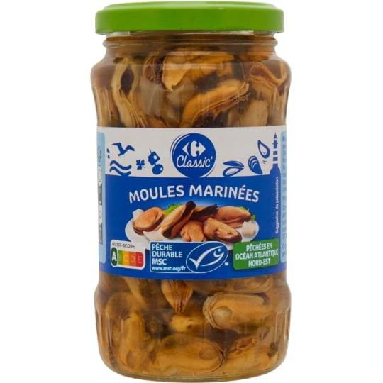 Moules marinées CARREFOUR CLASSIC'