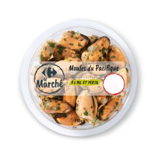 Moules à l'ail et persil CARREFOUR LE MARCHE