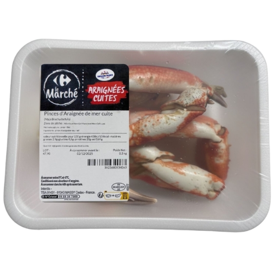 Pinces d’Araignées de Mer CARREFOUR LE MARCHE