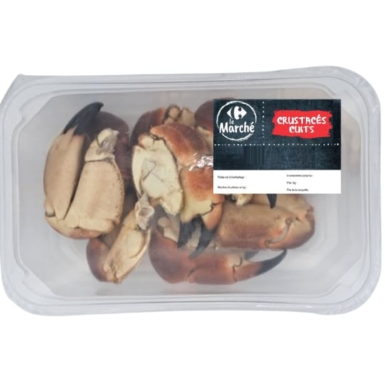 Pinces de Tourteaux Cuites CARREFOUR LE MARCHE