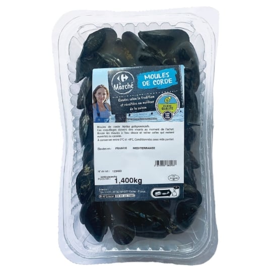 Moules de corde FILIERE QUALITE CARREFOUR