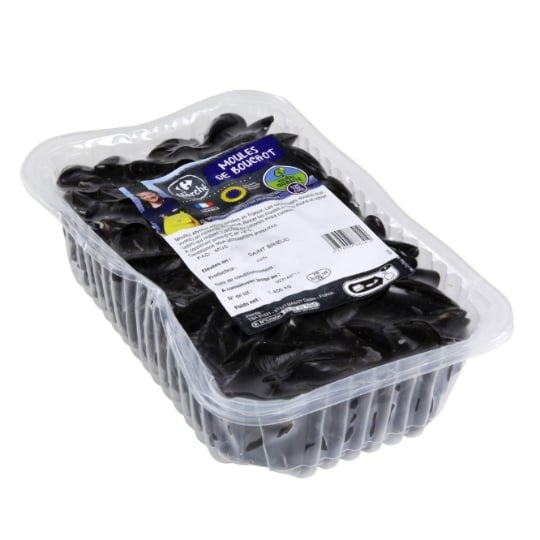 Moules de Bouchot de Saint Brieuc FILIERE QUALITE CARREFOUR