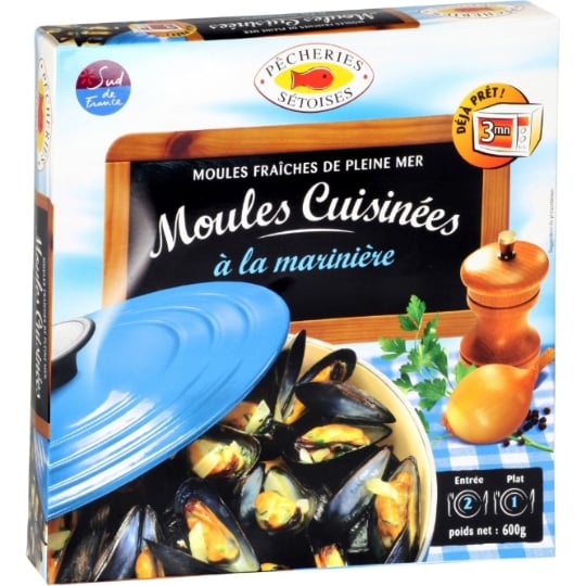 Moules à la marinière PECHERIES SETOISES